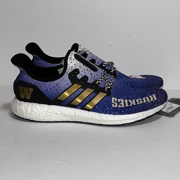 Men\'s Adidas Speedfactory AM 4 Washington Huskies Running Shoes 3M FX7254 SZ 12 main image 11